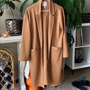 Leith rust colored coat